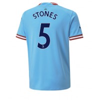 Manchester City John Stones #5 Fußballbekleidung Heimtrikot 2022-23 Kurzarm